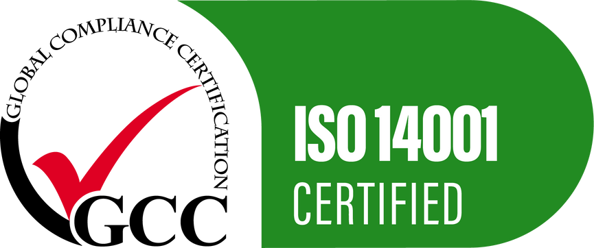 ISO 14001 Environmental certified